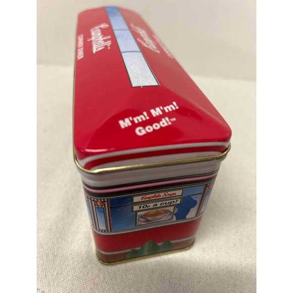 Campbell's Corner Diner Tin Box Retro Collectible Kitchen Decor Storage - Picture 2 of 7